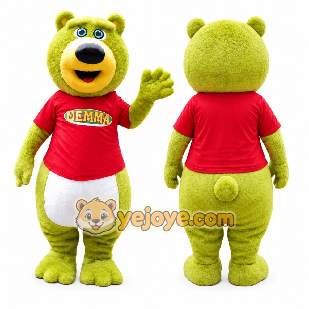 Bear Mascot Costume for Adults Custom Logo Party Character Suit Bear Mascot Costume for Adults Custom Logo Party Character Suit