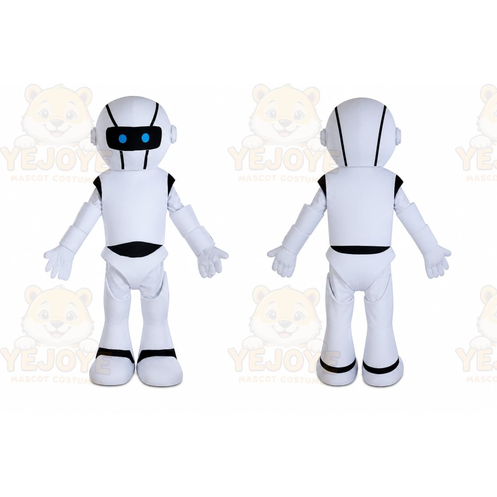 Robot Mascot Costume for Adults Custom Logo Party Character Suit