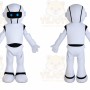 Robot Mascot Costume for Adults Custom Logo Party Character Suit