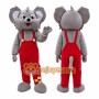Koala Mascot Costume for Adults Custom Logo Party Character Suit