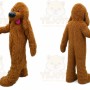 Dog Mascot Costume for Adults Custom Logo Party Character Suit