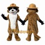 Mongoose Mascot Costume for Adults Custom Logo Party Character Suit