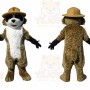Mongoose Mascot Costume for Adults Custom Logo Party Character Suit
