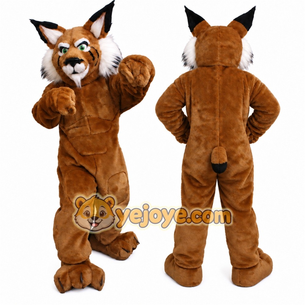 Lynx Mascot Costume for Adults Custom Logo Party Character Suit Lynx Mascot Costume for Adults Custom Logo Party Character Suit