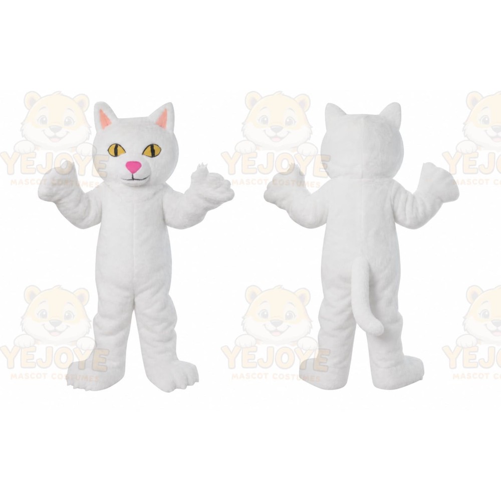 Cat Mascot Costume for Adults Custom Logo Party Character Suit