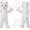 Cat Mascot Costume for Adults Custom Logo Party Character Suit