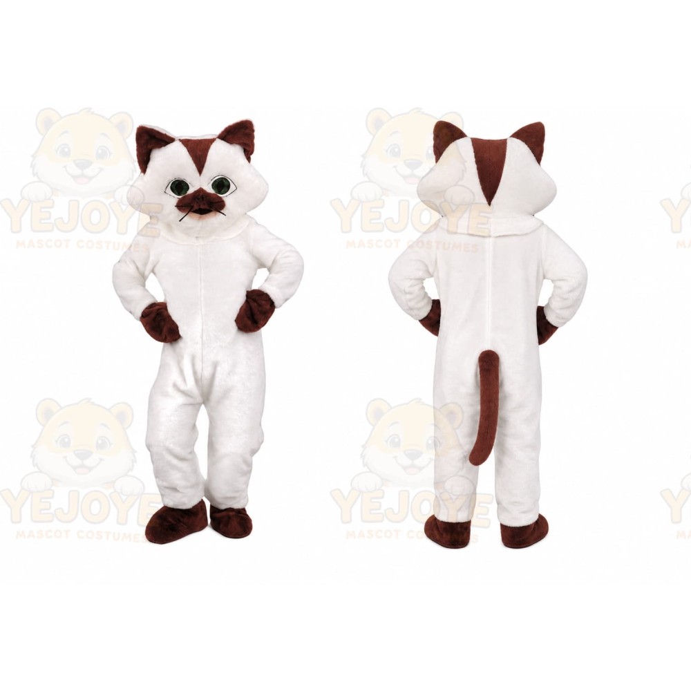 Cat Mascot Costume for Adults Custom Logo Party Character Suit