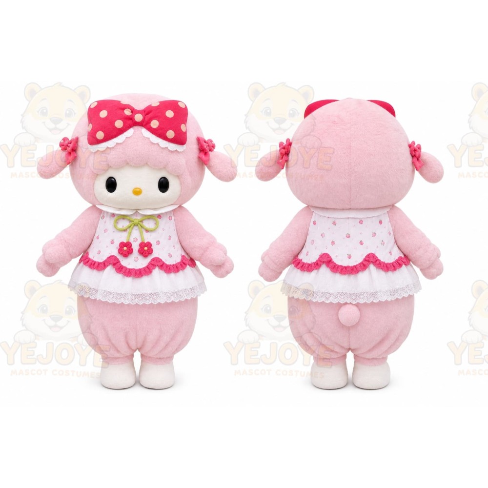Sheep Mascot Costume for Adults Custom Logo Party Character Suit