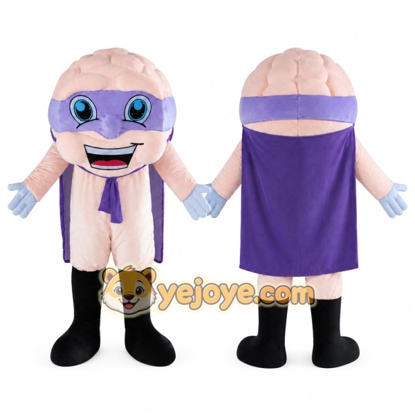 Superhero mascot Mascot Costume for Adults Custom Logo Party Character Suit