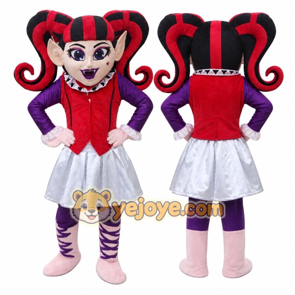 Harlequin character Mascot Costume for Adults Custom Logo Party Character Suit