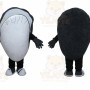 bean bug Mascot Costume for Adults Custom Logo Party Character Suit