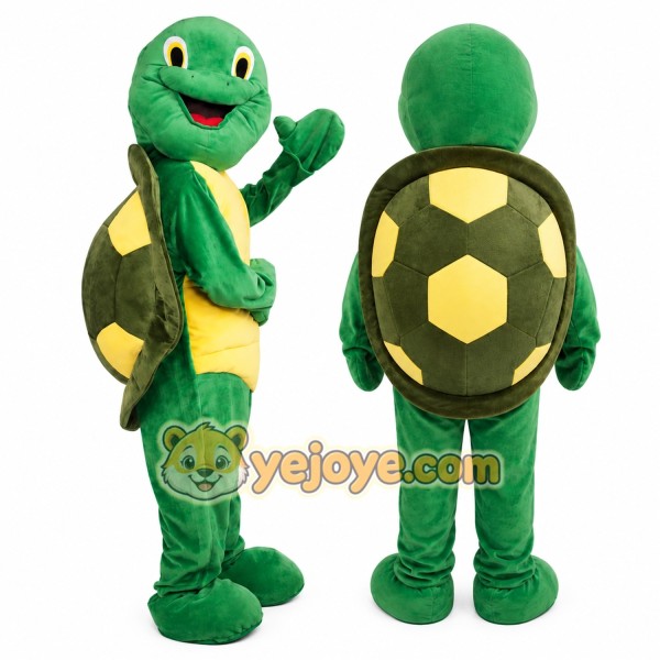 Turtle Mascot Costume for Adults Custom Logo Party Character Suit