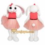 Bunny Mascot Costume for Adults Custom Logo Party Character Suit