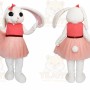 Bunny Mascot Costume for Adults Custom Logo Party Character Suit