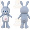 Rabbit Mascot Costume for Adults Custom Logo Party Character Suit