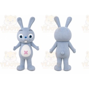 Rabbit Mascot Costume for Adults Custom Logo Party Character Suit