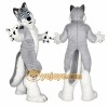 Wolf Mascot Costume for Adults Custom Logo Party Character Suit