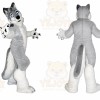Wolf Mascot Costume for Adults Custom Logo Party Character Suit
