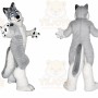Wolf Mascot Costume for Adults Custom Logo Party Character Suit