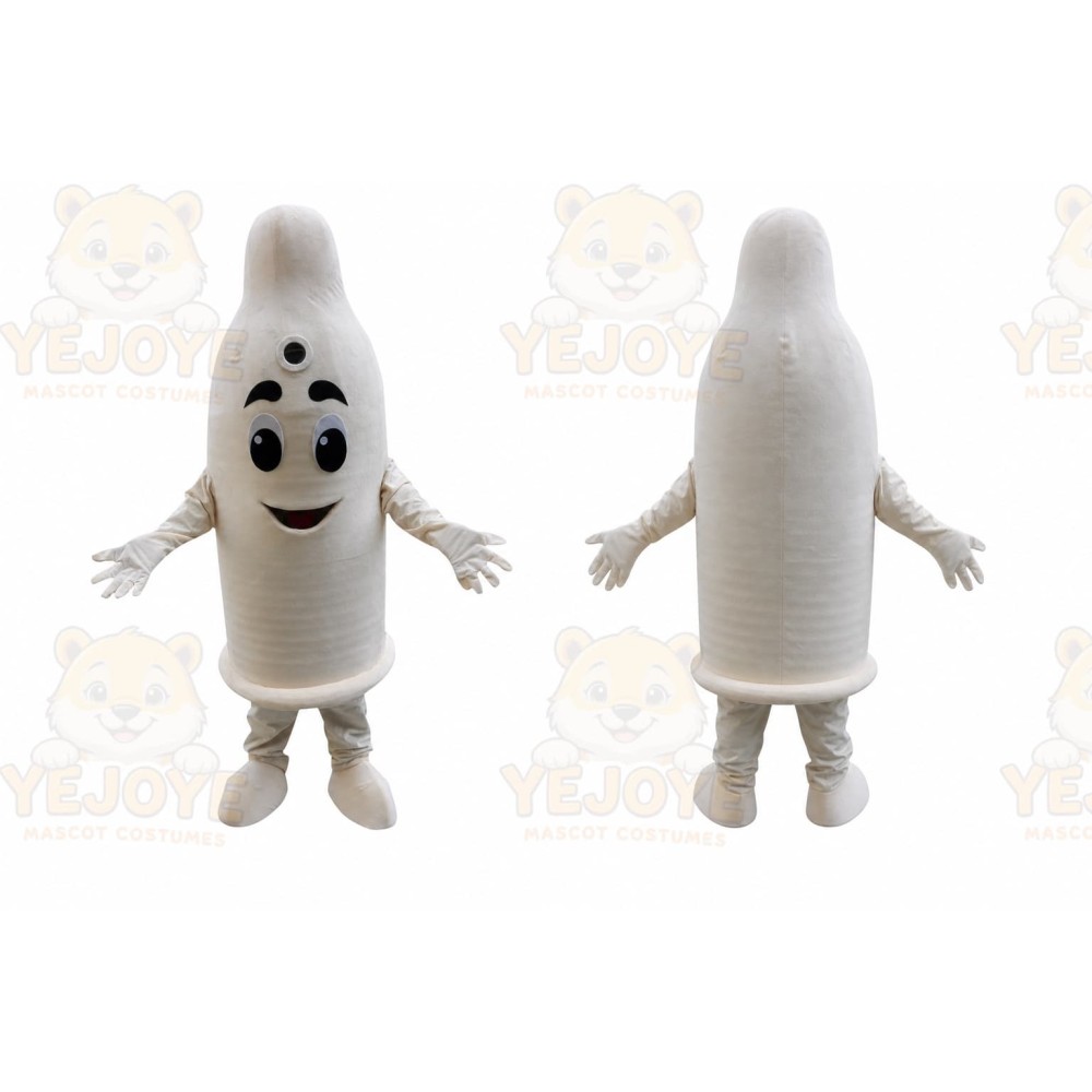 condom mascot Mascot Costume for Adults Custom Logo Party Character Suit