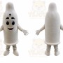 condom mascot Mascot Costume for Adults Custom Logo Party Character Suit