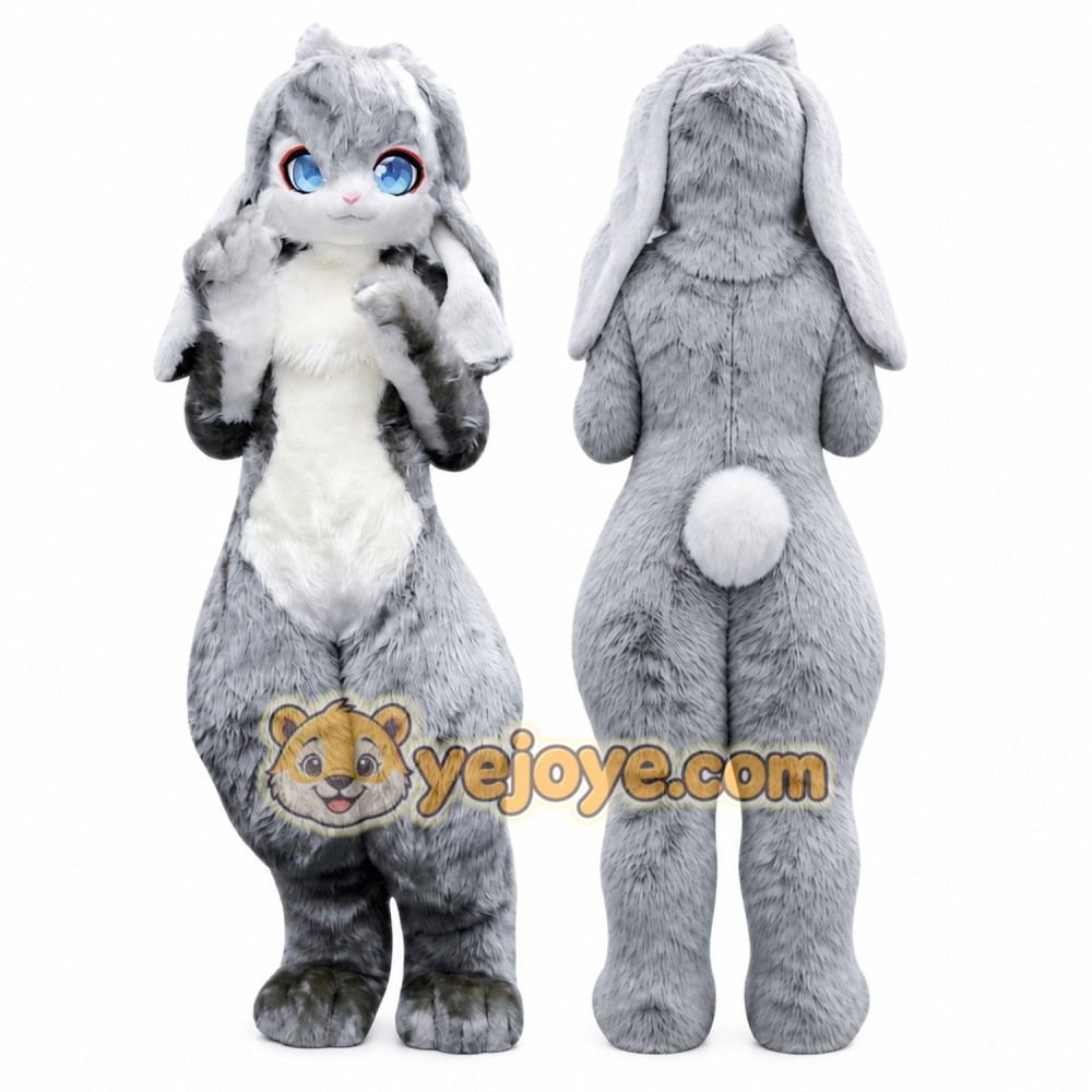 Rabbit Mascot Costume for Adults Custom Logo Party Character Suit Rabbit Mascot Costume for Adults Custom Logo Party Character Suit