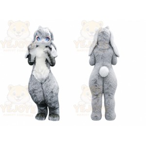 Rabbit Mascot Costume for Adults Custom Logo Party Character Suit
