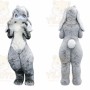 Rabbit Mascot Costume for Adults Custom Logo Party Character Suit