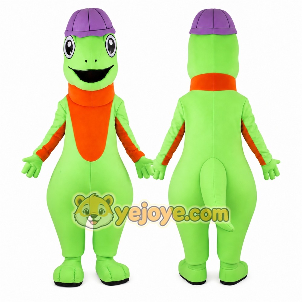 Lizard Mascot Costume for Adults Custom Logo Party Character Suit Lizard Mascot Costume for Adults Custom Logo Party Character Suit