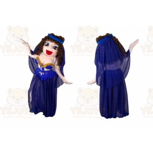Princess Jasmine Mascot Costume for Adults Custom Logo Party Character Suit