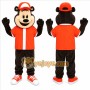 Bear Mascot Costume for Adults Custom Logo Party Character Suit