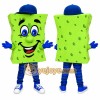 Sponge Mascot Costume for Adults Custom Logo Party Character Suit Sponge Mascot Costume for Adults Custom Logo Party Character Suit