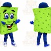 Sponge Mascot Costume for Adults Custom Logo Party Character Suit