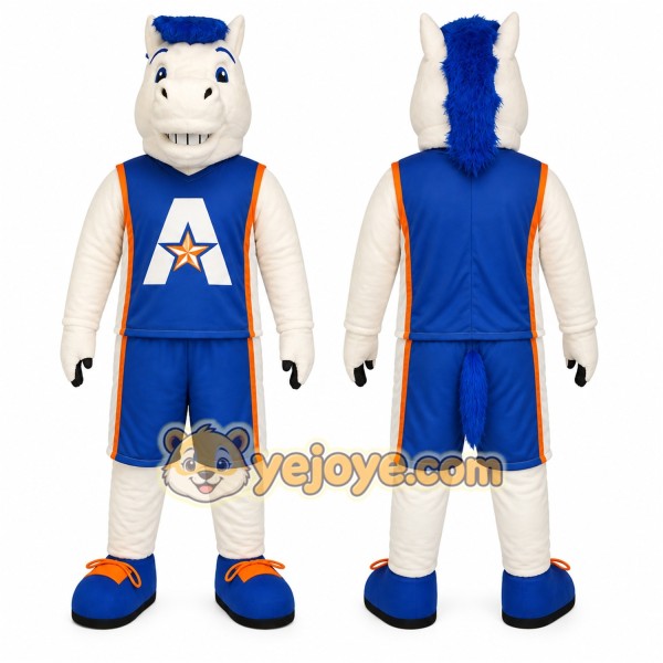 Horse Mascot Costume for Adults Custom Logo Party Character Suit