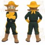 Strongman Mascot Costume for Adults Custom Logo Party Character Suit