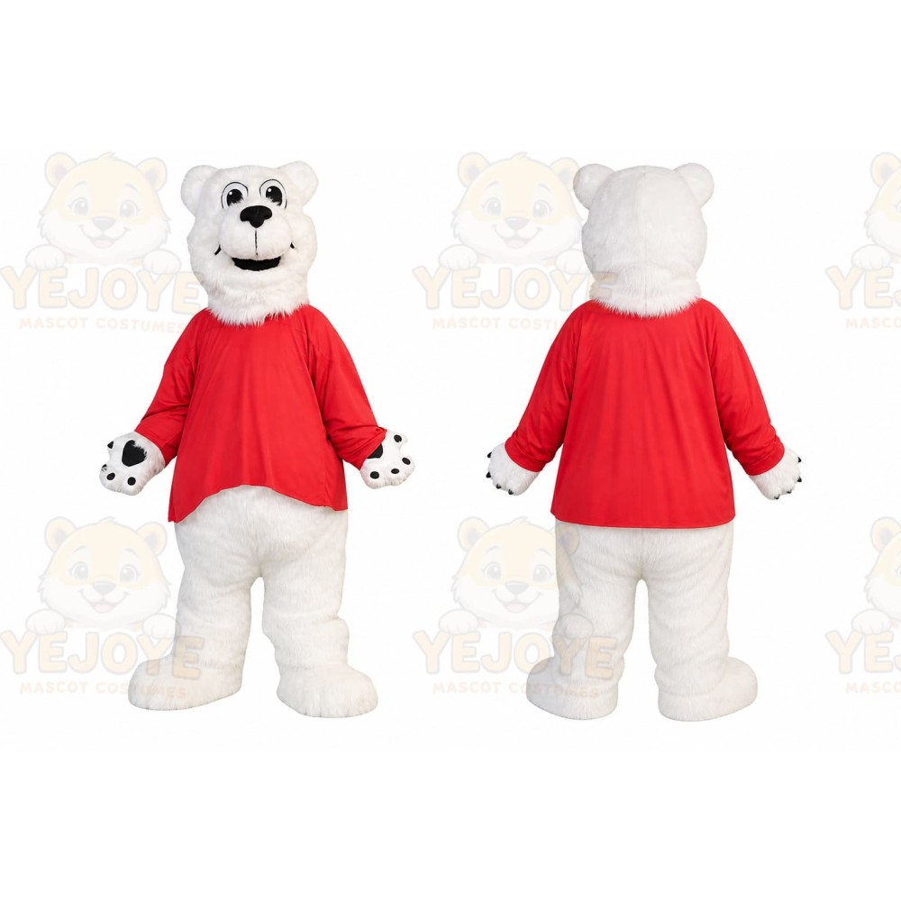 Bear Mascot Costume for Adults Custom Logo Party Character Suit