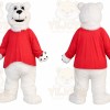 Bear Mascot Costume for Adults Custom Logo Party Character Suit