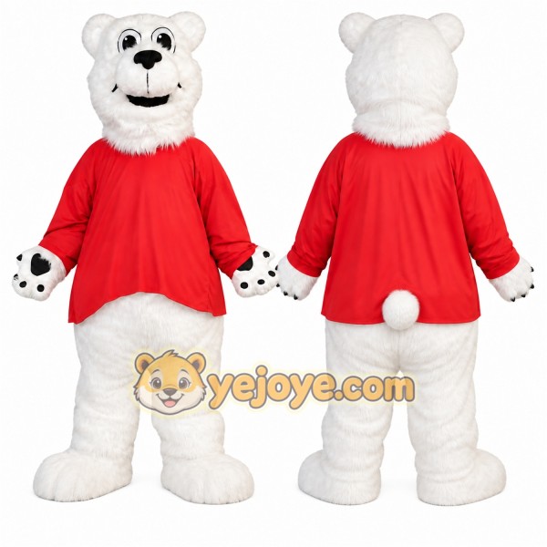 Bear Mascot Costume for Adults Custom Logo Party Character Suit
