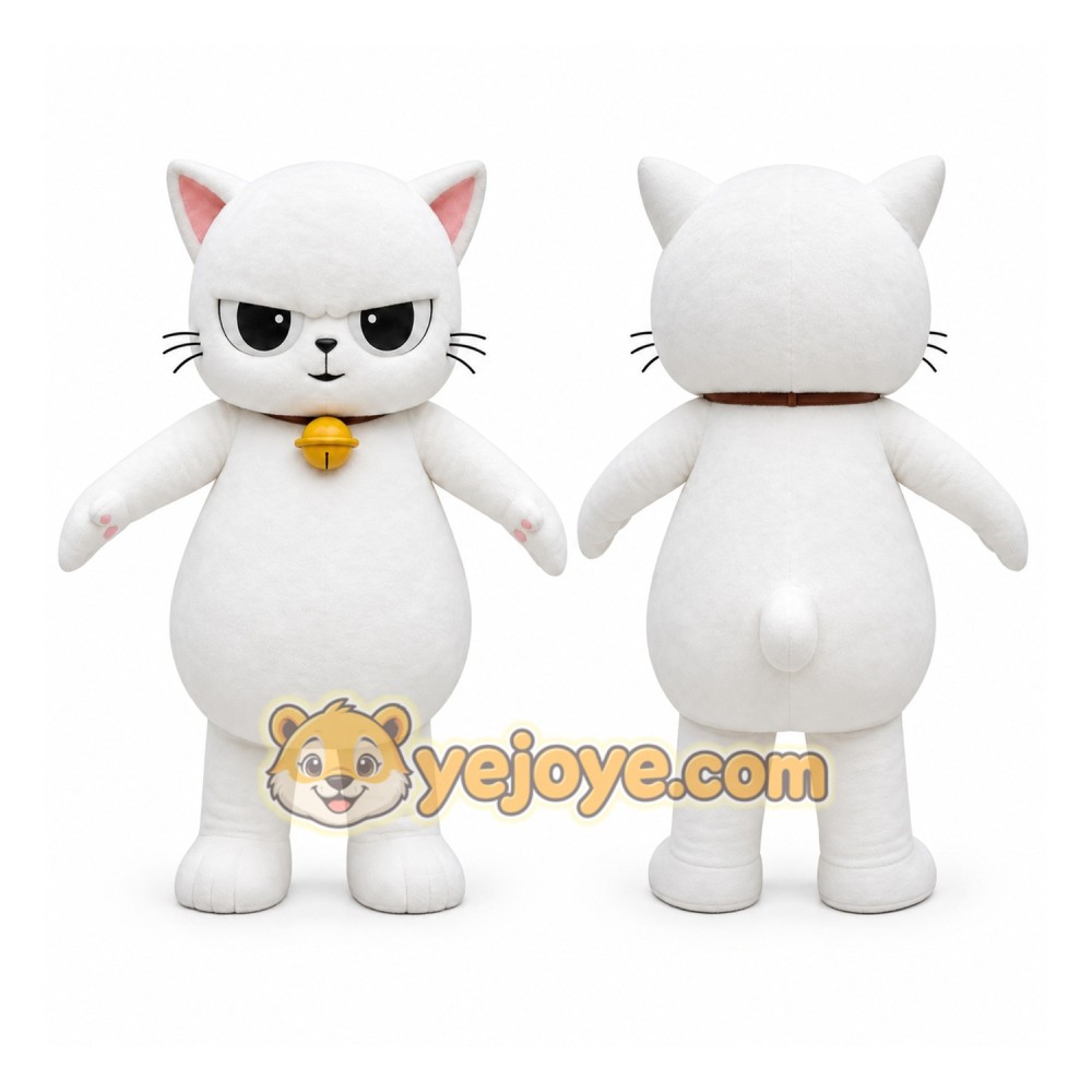 Cat Mascot Costume for Adults Custom Logo Party Character Suit Cat Mascot Costume for Adults Custom Logo Party Character Suit