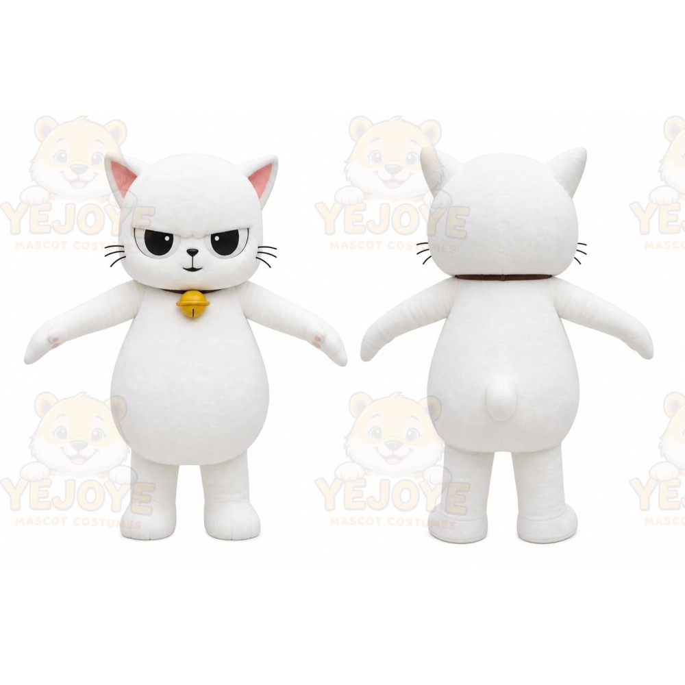 Cat Mascot Costume for Adults Custom Logo Party Character Suit