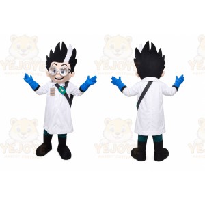 Scientist Mascot Costume for Adults Custom Logo Party Character Suit