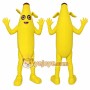 Banana Mascot Costume for Adults Custom Logo Party Character Suit