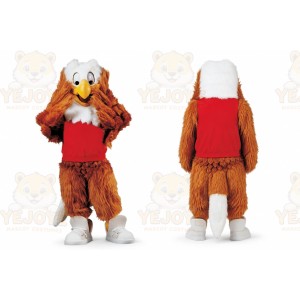Eagle Mascot Costume for Adults Custom Logo Party Character Suit