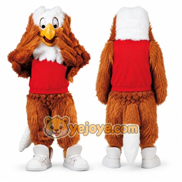 Eagle Mascot Costume for Adults Custom Logo Party Character Suit