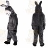 Donkey Mascot Costume for Adults Custom Logo Party Character Suit