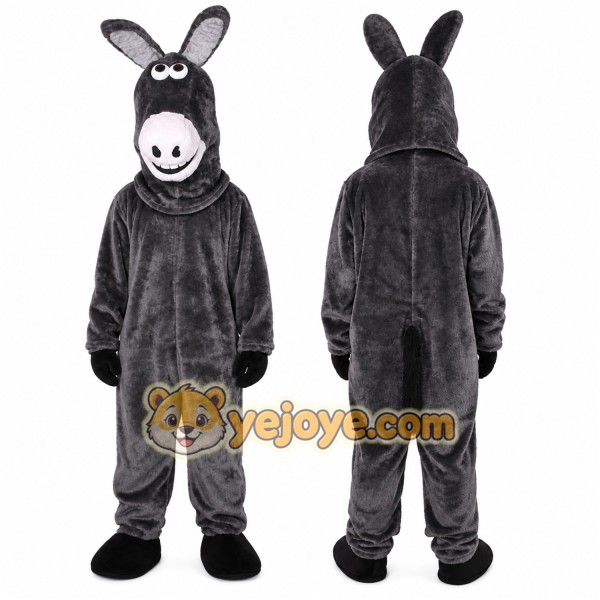 Donkey Mascot Costume for Adults Custom Logo Party Character Suit