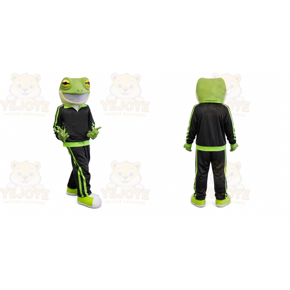 Frog Mascot Costume for Adults Custom Logo Party Character Suit