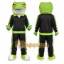 Frog Mascot Costume for Adults Custom Logo Party Character Suit