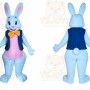 Rabbit Mascot Costume for Adults Custom Logo Party Character Suit