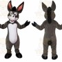 Donkey Mascot Costume for Adults Custom Logo Party Character Suit
